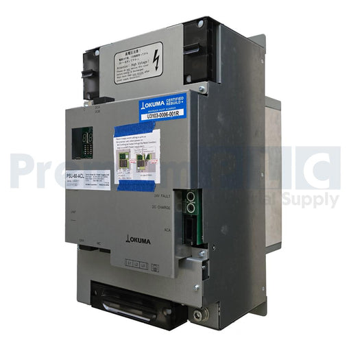 OKUMA  PSU-60-ACL U:2.01 R:303 DC POWER SUPPLY UNIT PSU-60 U3103-0006-001R REMAN