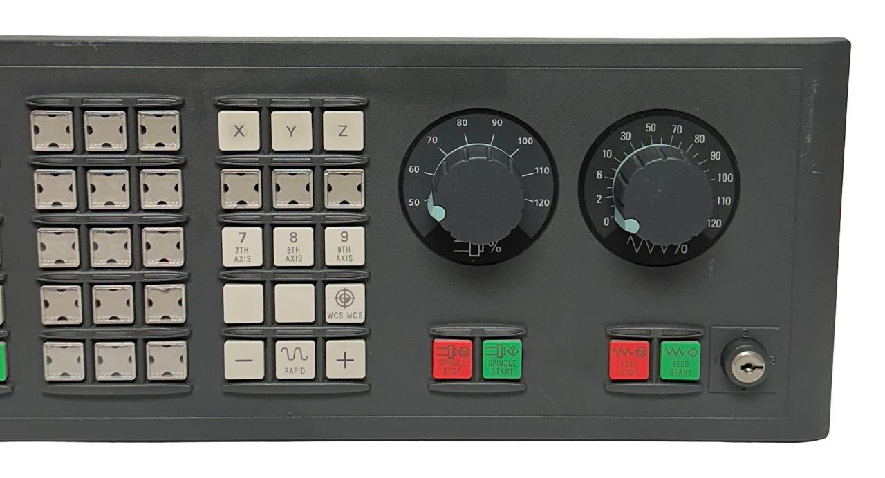 SIEMENS 6FC5203-0AF22-0AA2 / 6FC52030AF220AA2 SINUMERIK MCP 483C KEYPAD MPI USNP