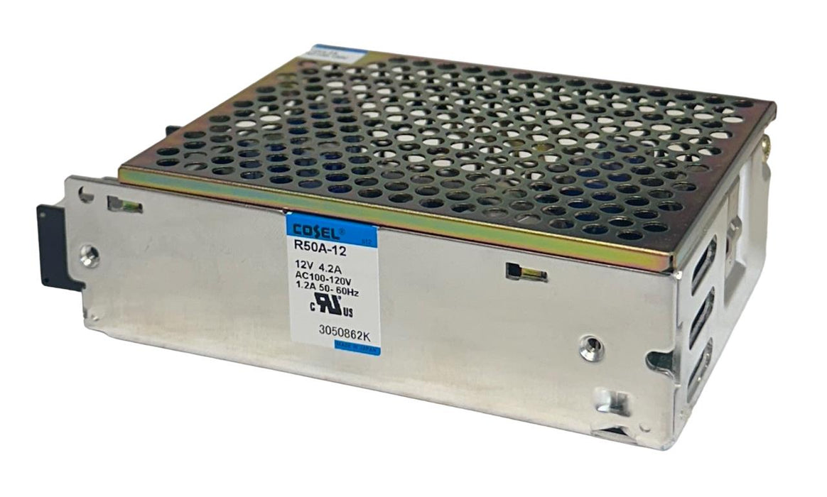 COSEL R50A-12 / R50A-12-N / R50A12 R SERIES POWER SUPPLY 12V 4.2A 50/60Hz NSMP