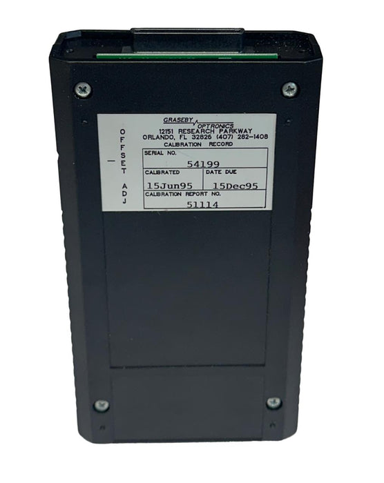 GRASEBY OPTRONICS GO 352 / GO352 OPTOMETER 3-1/2 DIGIT LCD DISPLAY W/ CASE NSMP