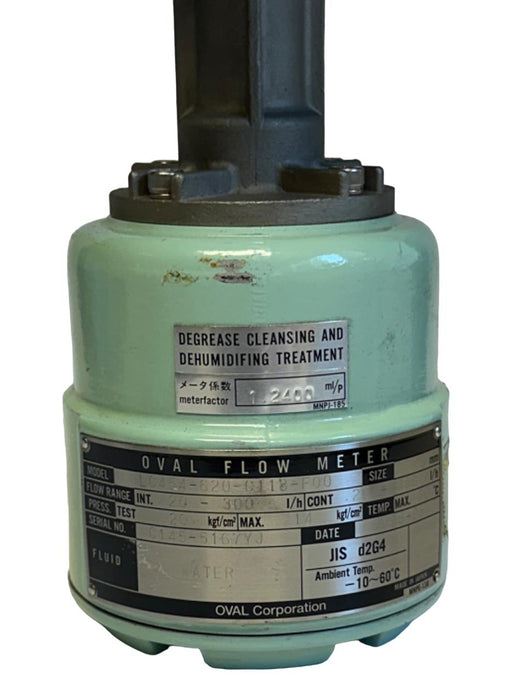OVAL LC454-620-C118-F00 / LC454620C118F00 FLOW METER 10mm SIZE WATER SCS14 NSNP