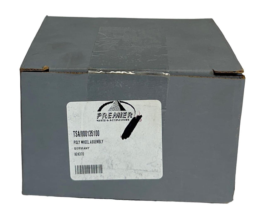 HYSTER PREMIER 800135100 / HY800135100 OEM POLY WHEEL ASSEMBLY FOR FORKLIFT NSMP