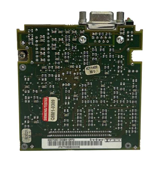 SIEMENS 6SE7090-0XX84-0FF0 / 6SE70900XX840FF0 SIMOLINK COMMUNICATION CARD USNP