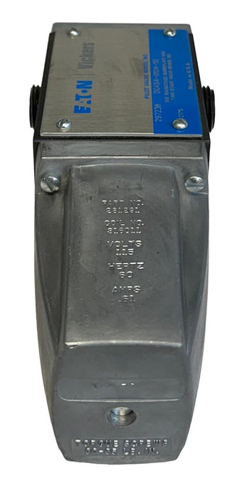 EATON VICKERS DG4S4-012A-50 / 297238 HYDRAULIC PILOT VALVE 4-WAY 115V COIL NSNP
