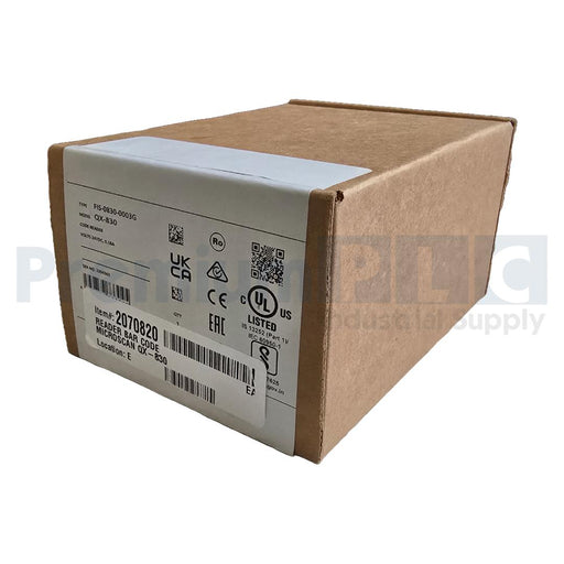 OMRON MICROSCAN FIS-0830-0003G / QX-830 FIXED BARCODE SCANNER READER 24VDC NSMP