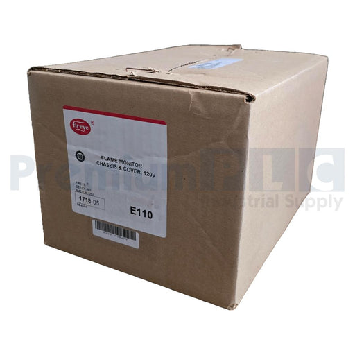 NEW FIREYE E110 FLAME MONITOR CHASSIS (EB700) & COVER (EC600), 120V NSMP