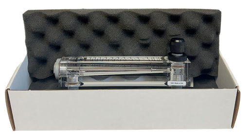 BLUE-WHITE INDUSTRIES 29002-002 / F-55375LA / F-550A FLOW METER .1-1 GPM NSMP