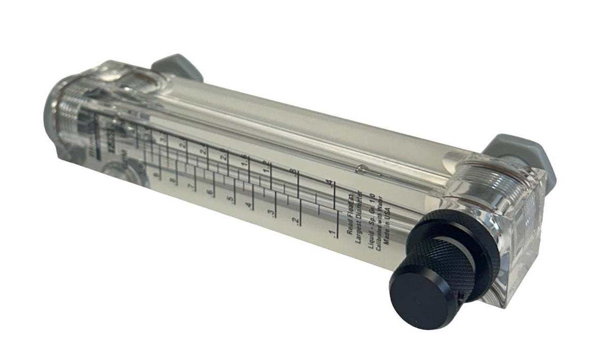 BLUE-WHITE INDUSTRIES 29002-002 / F-55375LA / F-550A FLOW METER .1-1 GPM NSMP
