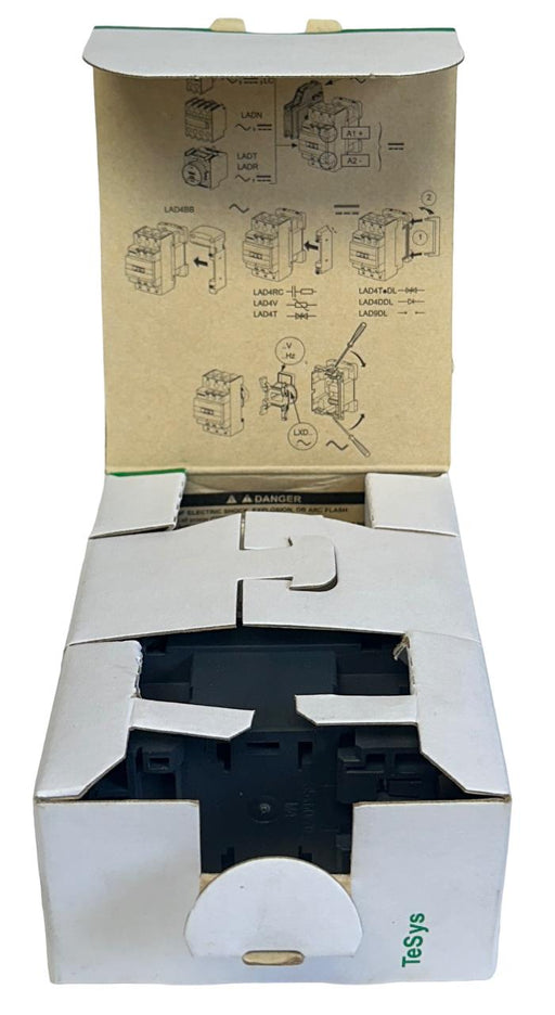 SCHNEIDER ELECTRIC LC1D12G7 TeSys MAGNETIC CONTACTOR 120V COIL DIN RAIL 3P NSMP