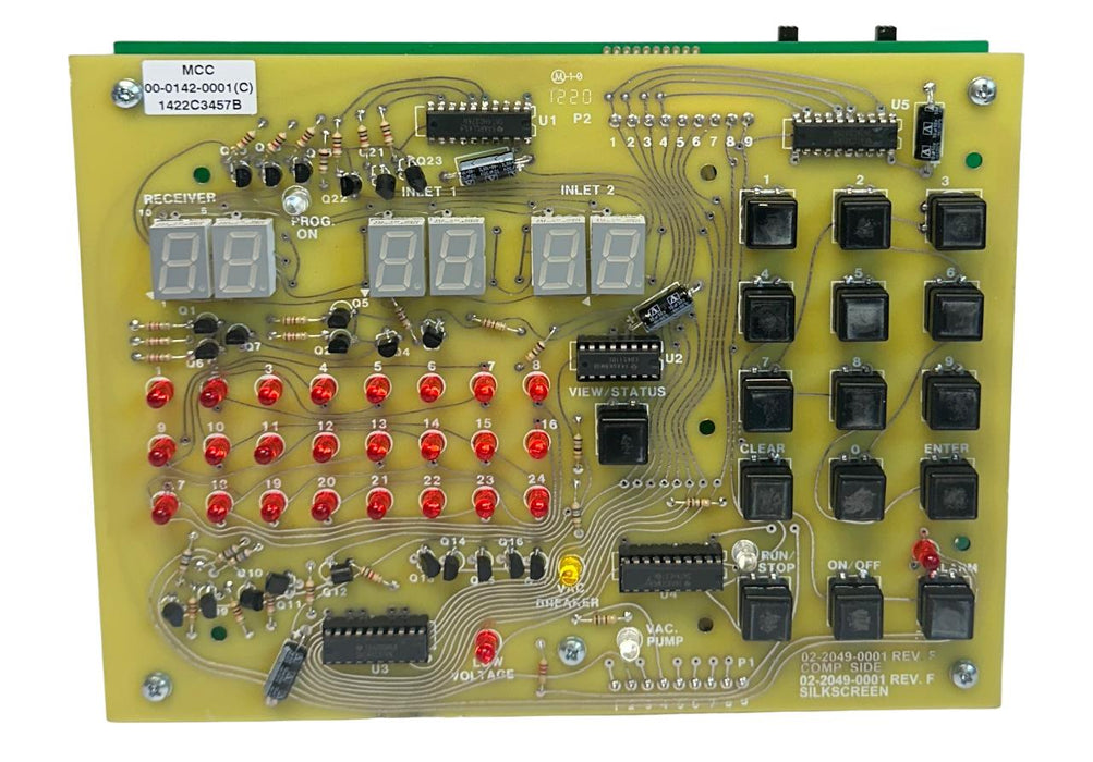 MCC ELECTRONICS 00-0142-0001 (C) / 1422C3457B / 142-1 / 2139-8 CONTROL ASSY NSNP