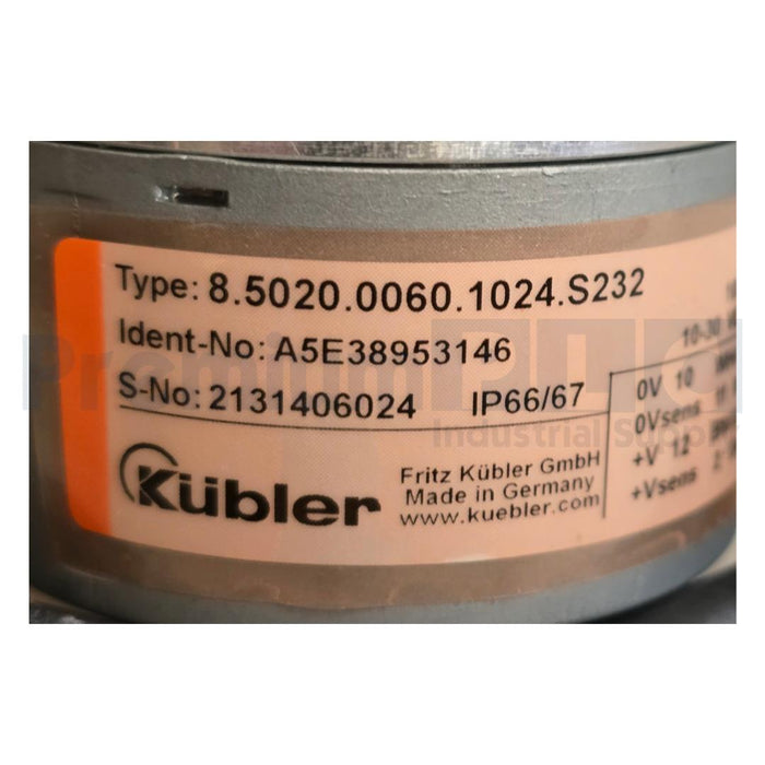 NEW KUBLER 8.5020.0060.1024.S232 / A5E38953146 SENDIX 5020 INCREMENTAL ENCODER