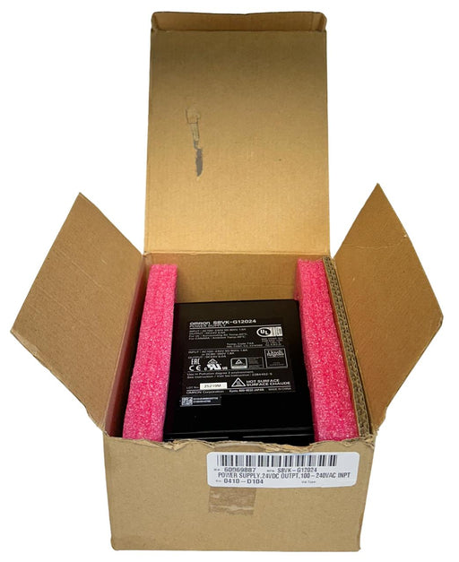 OMRON S8VK-G12024 / S8VKG12024 POWER SUPPLY 100-240VAC INPUT 24VDC OUT NSMP