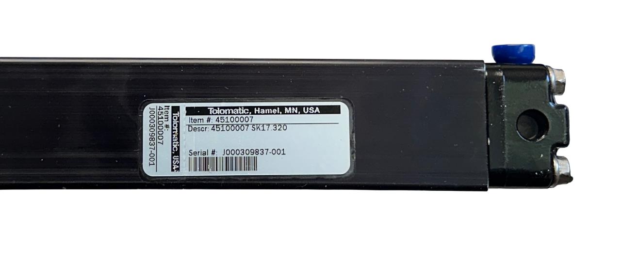 TOL-O-MATIC TOLOMATIC 45100007 SK17.320 RODLESS PNEUMATIC CYLINDER NSNP