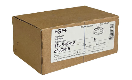 +GF+ GEORG FISCHER 175.546.412 / 175546412 MANUAL BALL VALVE 1/2'' SYGEF NSMP