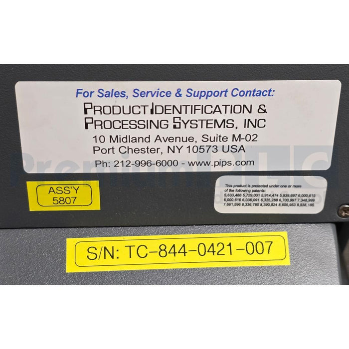 COGNEX WEBSCAN TC-844 / TC844 TruCheck OPTIMA 2D BARCODE VERIFIER USB W/ASS NSNP