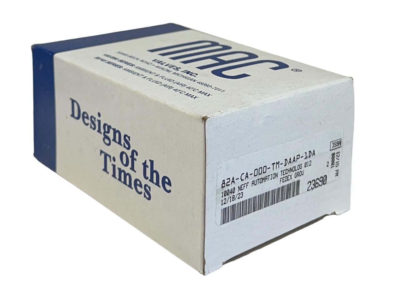 MAC 82A-CA-000-TM-DAAP-1DA / 82ACA000TMDAAP1DA SOLENOID VALVE 82 SERIES NSMP