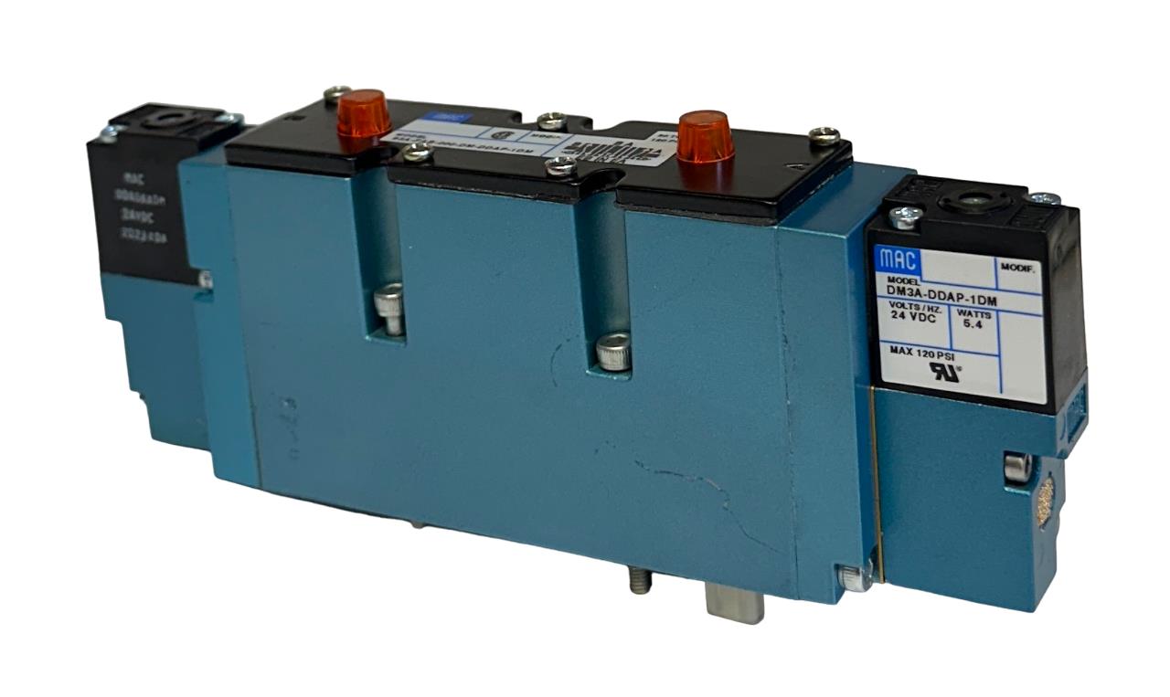 MAC 93A-FAB-000-DM-DDAP-1DM / 93AFAB000DMDDAP1DM SOLENOID VALVE 24VDC COIL NSNP