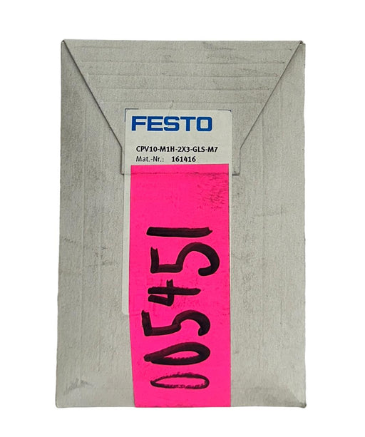 FESTO CPV10-M1H-2X3-GLS-M7 / 161416 SOLENOID VALVE 2-POSITION 18-26.4VDC NSFS