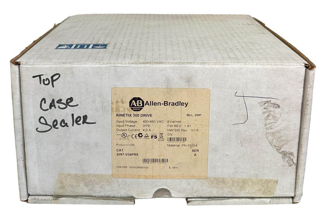 ALLEN BRADLEY 2097-V34PR5 /A Kinetix 300 SERVO DRIVE EtherNet/IP 2097V34PR5 NSMP