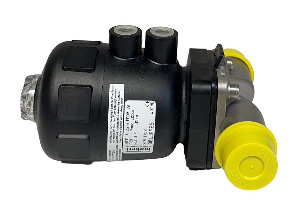 BURKERT 2031 A 25,0 EPDM VA / 00138525 DIAPHRAGM VALVE W/ ACTUATOR 2/2-WAY NSMP