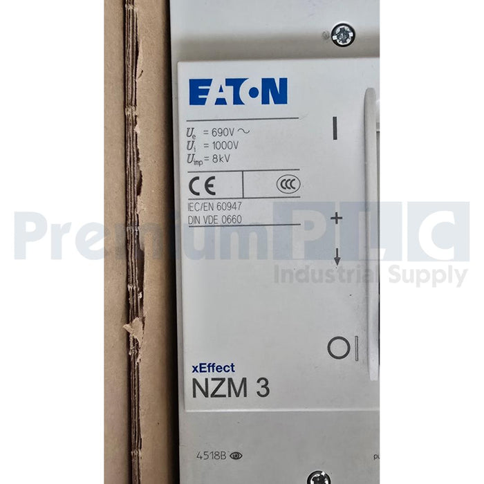 NEW EATON NZMN3-AEF600-NA MOELLER NZM3 600A CIRCUIT BREAKER 269282 W/TRIP NSMP