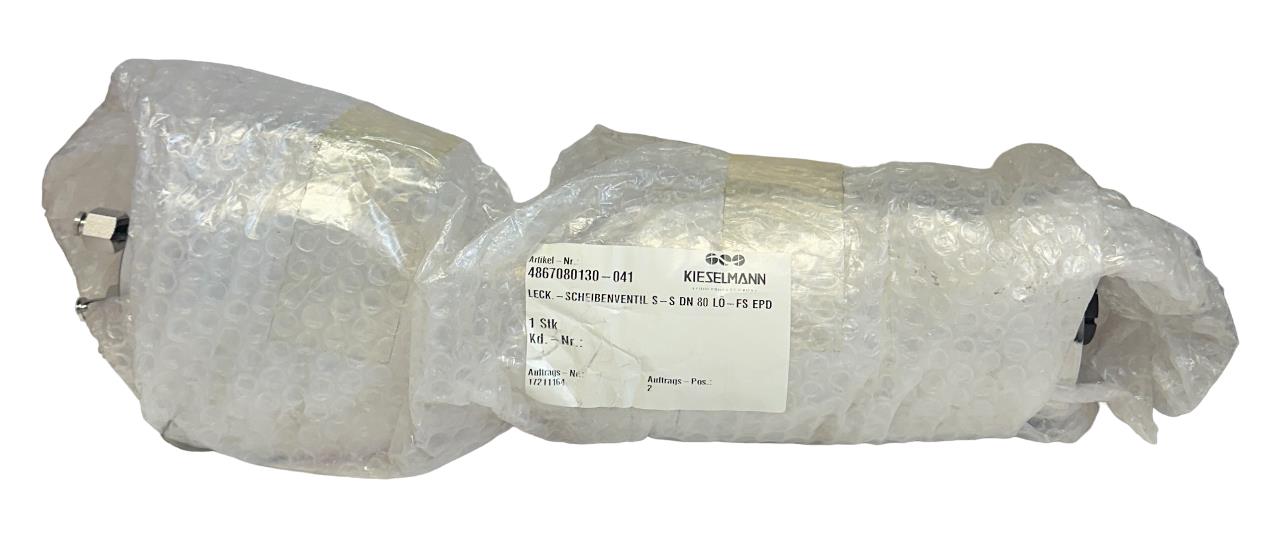 KIESELMANN 4867080130-041 / 4867080130041 LEAKAGE BUTTERFLY VALVE STAINLESS NSMP