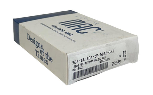 MAC VALVES 52A-11-B0A-DM-DDAJ-1KD / 52A11B0ADMDDAJ1KD SOLENOID VALVE 3-WAY NSMP