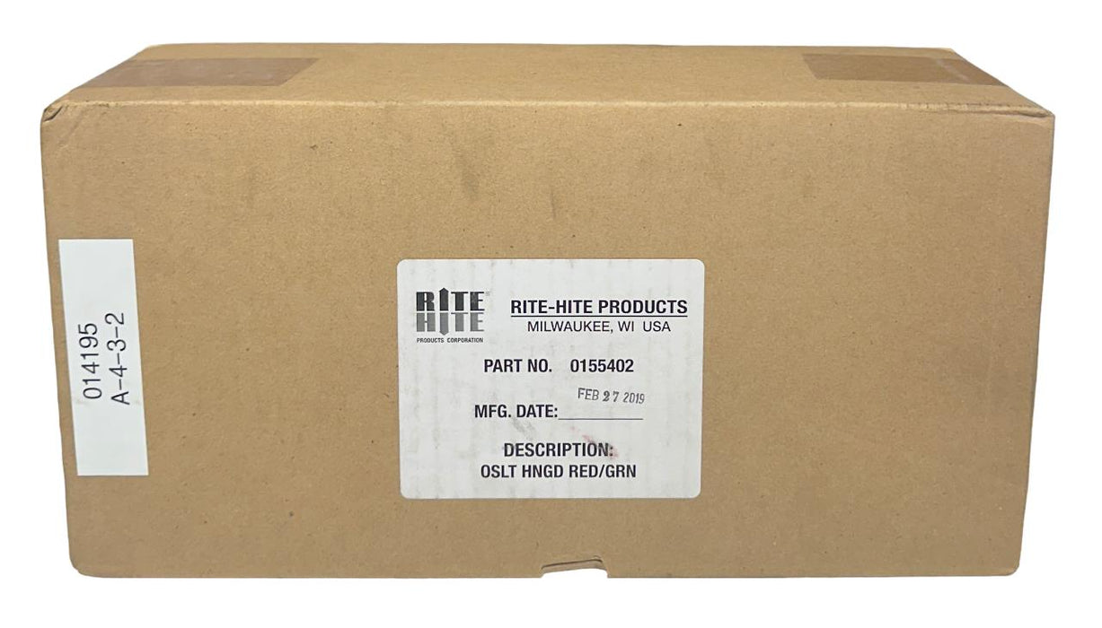 RITE-HITE 0155402 OSLT HNGD RED / GREEN LOADING DOCK LIGHT 12VDC 15W NSMP