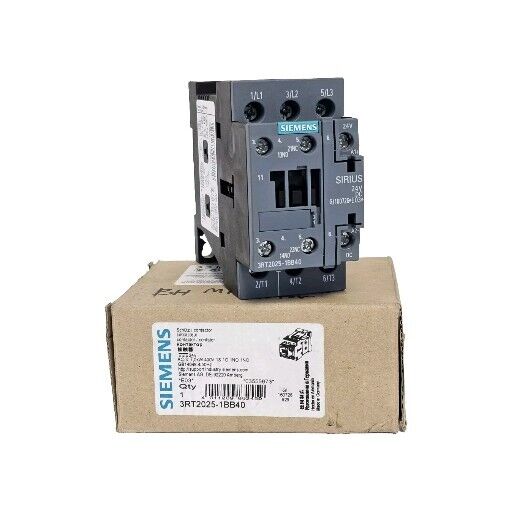 NIB SIEMENS 3RT2025-1BB40 CONTACTOR 3RT20251BB40