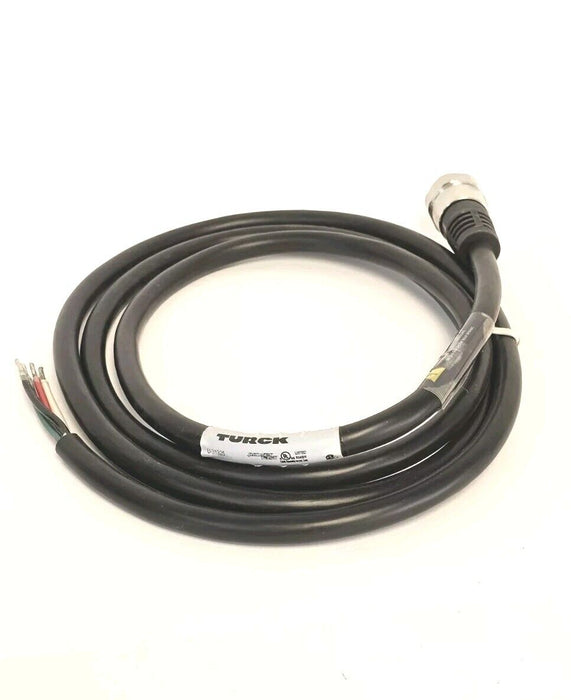 NEW TURCK RKV 44-2M/S4000 CORDSET ID NO. U-31325