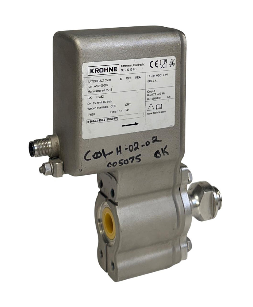 KROHNE 0-901-73-808-0 / 0901738080 BATCHFLUX 5500 C FLOW METER 17-31VDC 4W USNP