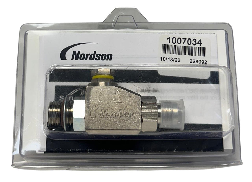 NORDSON 1007034 SATURN IN-LINE FILTER ASSEMBLY 100 MESH 1007373 NSMP