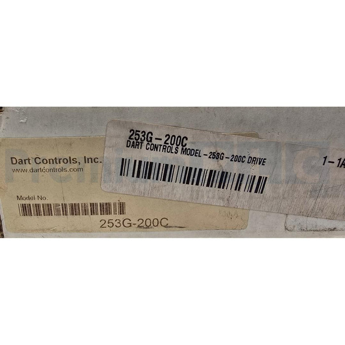 NEW DART CONTROLS INC 253G-200C DC SPEED CONTROL 2HP NEMA 4 IN:120/240VAC NSMP