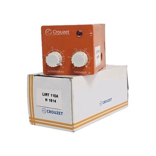 NIB CROUZET LIRT110A CURRENT CONTROL RELAY LIRT 110A