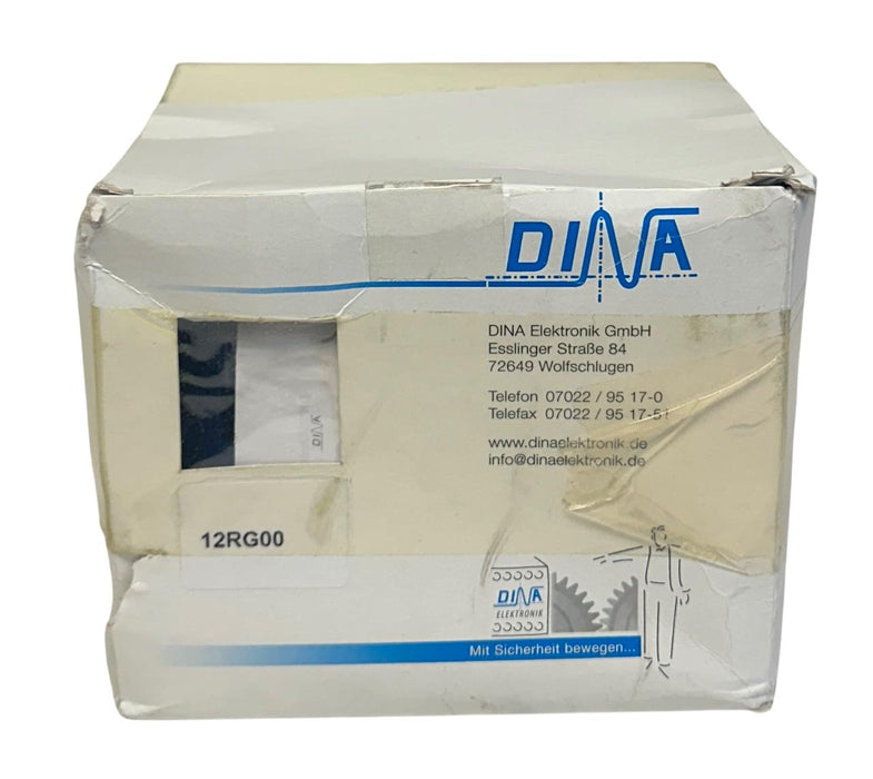 DINA ELEKTRONIK 12RG00 DNDS MODULAR METAL HOUSING SAFETY BLUE 0901821218 NSMP