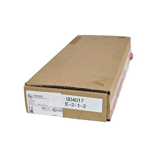 NIB IFM EFECTOR SDR14DGXFPKG/US-100 COMPRESSED AIR METERS SD5000