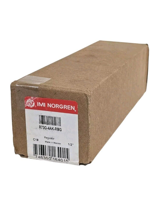 NIB NORGREN R73G-4AK-RMG REGULATOR 1/2'' R73G4AKRMG