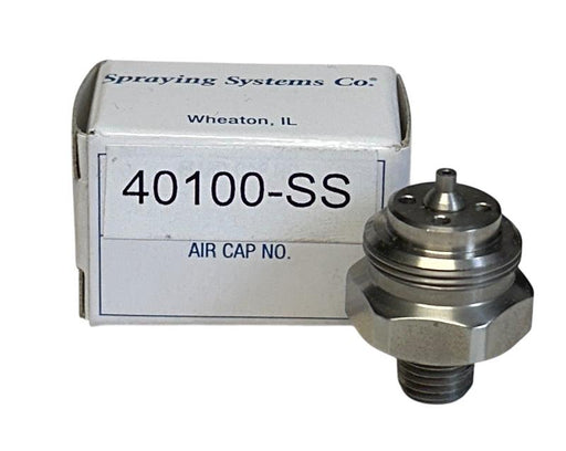 SPRAYING SYSTEMS CO 40100-SS / 40100SS SPRAY NOZZLE FLUID CAP STAINLESS NSMP