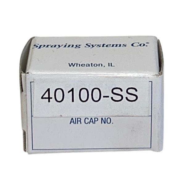 SPRAYING SYSTEMS CO 40100-SS / 40100SS SPRAY NOZZLE FLUID CAP STAINLESS NSMP