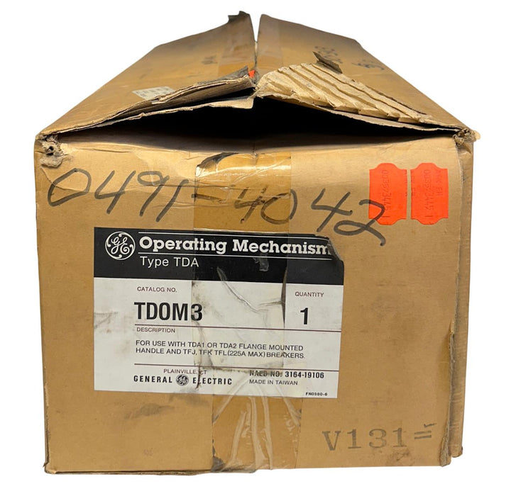 GENERAL ELECTRIC TDOM3 TYPE TDA OPERATING MECHANISM FOR TDA1 TDA2 NSMP