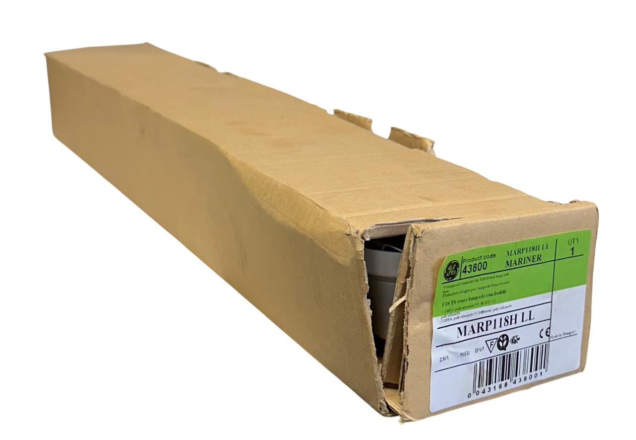 GE MARP118H LL HPF / 43800 MARINER LIGHT FIXTURE RIF ASATO 1X18W 230V 50Hz NSMP