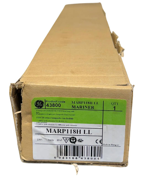 GE MARP118H LL HPF / 43800 MARINER LIGHT FIXTURE RIF ASATO 1X18W 230V 50Hz NSMP