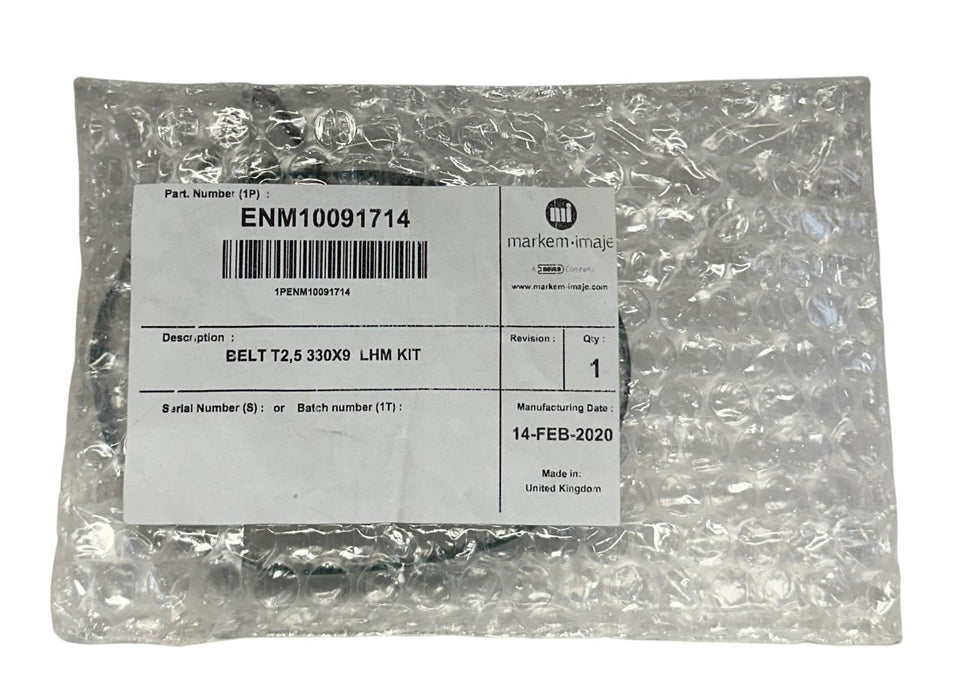 MARKEM-IMAJE ENM10091714 OEM BELT T2,5 330X9 LHM KIT SPARE NSFS