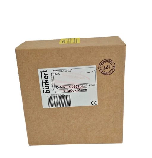 NIB BURKERT 8605 CONTROL UNIT FOR CABLE PLUG ID-NO: 00667839