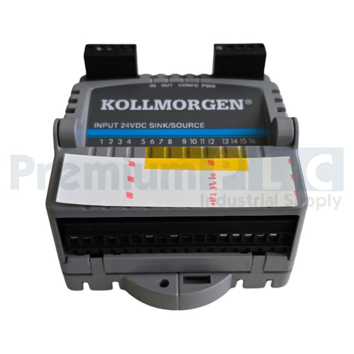 KOLLMORGEN GIDDINGS & LEWIS M.1300.7372 R1 BLOCK INPUT 24VDC MODULE 16-PT NSNP