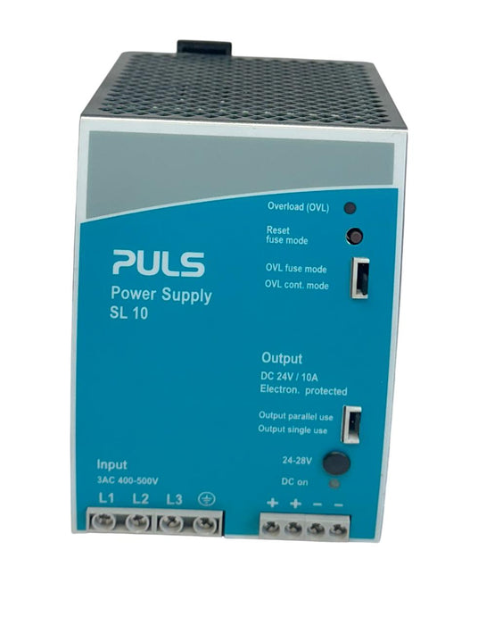 PULS SL10.300 / SL10300 POWER SUPPLY SL10 3PH 400-500VAC IN 24-28VDC OUT NSMP