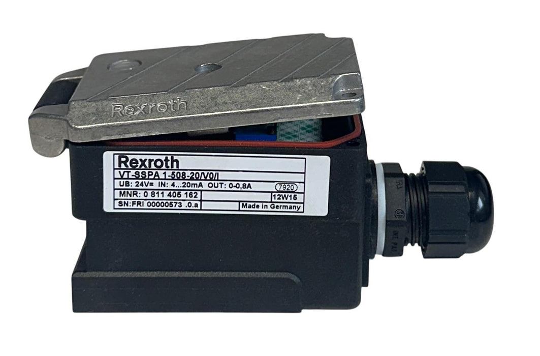 REXROTH VT-SSPA 1-508-20/V0/I / 0811405162 VALVE AMPLIFIER 24V 4-20mA NSMP