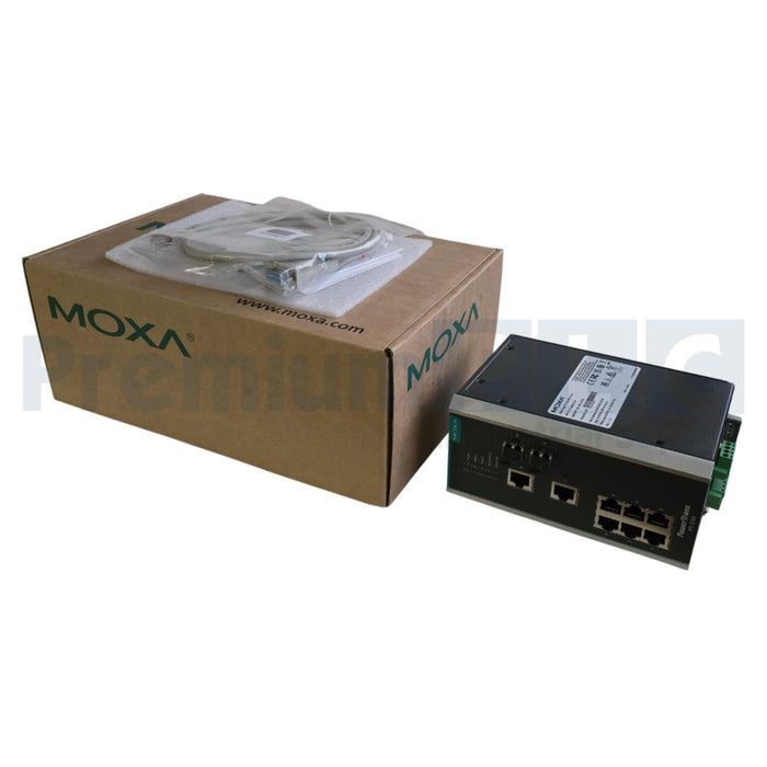 MOXA PT-510-MM-LC-24 PowerTrans PT-510 10-PORT MANAGED ETHERNET SWITCH NSMP