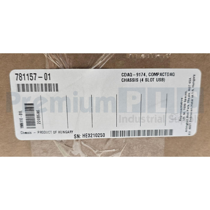 NATIONAL INSTRUMENTS NI cDAQ-9174 CompactDAQ CHASSIS (4 slot USB) 781157-01 NSMP