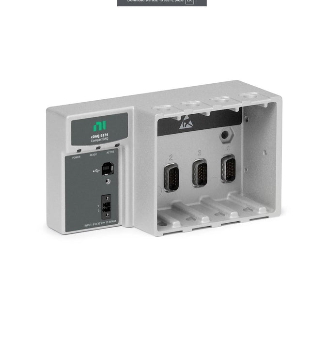 NATIONAL INSTRUMENTS NI cDAQ-9174 CompactDAQ CHASSIS (4 slot USB) 781157-01 NSMP